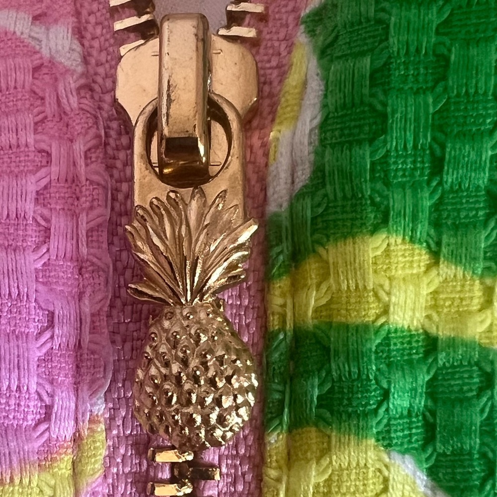 Lilly Pulitzer for Target Shift ‘Fan Dance’ Pink/Green Topical Summer Dress NWT - Picture 7 of 16